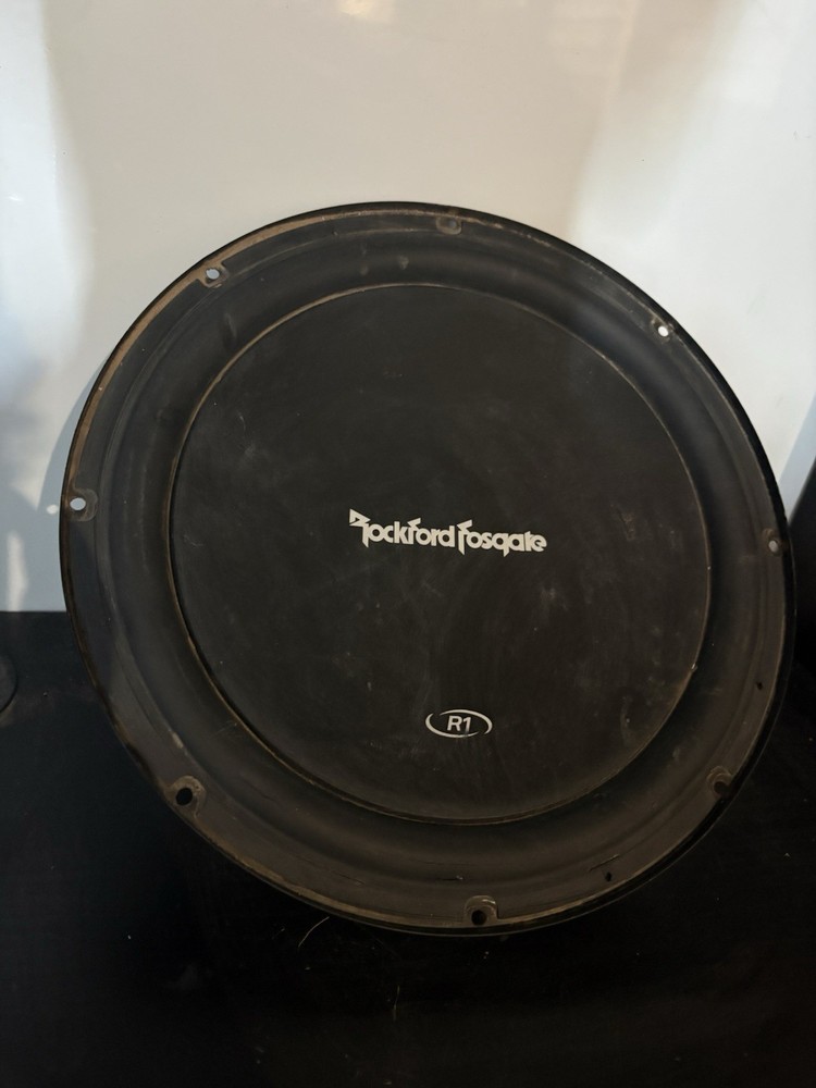Rockford Fosgate R1S4-12 Speaker – 12” Woofer prime (Tested/Works)