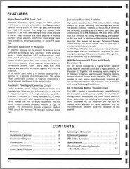Pioneer TX-9500II Stereo Tuner Owners Manual
