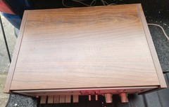 Pioneer CT-F6262 Stereo Cassette Tape Deck Vintage Audio Player wood grain