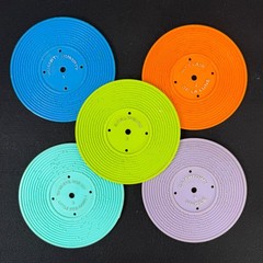 VTG Lot of 5 Fisher Price Records 1970s Replacement for Plastic Record Player