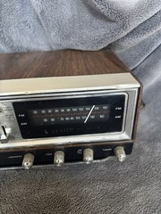 Vintage Zenith Clock Radio Circle of Sound H472 AM/FM Solid State Tested Works