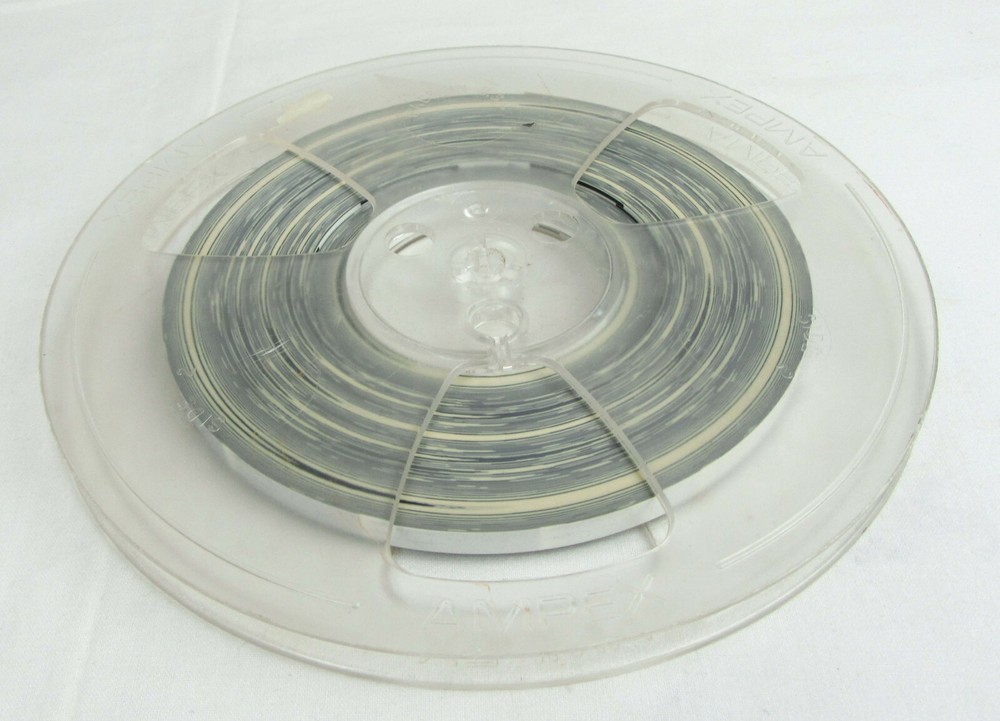 EDITMASTER Leader Timing Tape White 1/4in – New Old Stock, Free Shipping