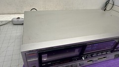 Fisher CR-W85 Studio Series Recording Dual Cassette Deck Stereo For Parts Repair