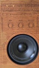 THE ORIGINAL Model Boombox Dribble Wood Laser Engraved by Jake Mize