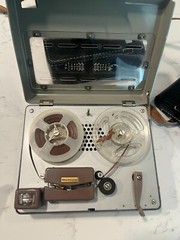 Vintage Diplomat Reel to Reel Audio Recorder with Cases – Clean in great shape
