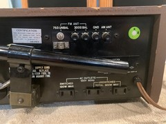 Gorgeous Very Rare Champagne Face Pioneer SX-727 Stereo Receiver 100% Working