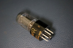 1 – BRIMA BVA 6SN7GT BLACK BASE AUDIO TUBE / 6SN7 CV1988