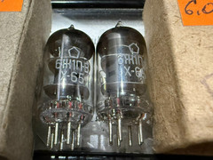 2x 6J1P-E ( 6AK5 EF95 6F32 6J1 ) MATCHED PAIR #2 (NEW BOXED 1965) Little Dot Amp