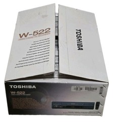 TOSHIBA W-522 VHS VCR Video Cassette Recorder 4 Head Hi-Fi Stereo /w Remote NEW