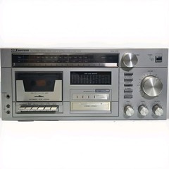 Rare Emerson 6000R Stereo Receiver Cassette 8 Track Player Radio Tested Working