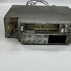Pioneer KE-6100 Cassette Car Stereo Electronic AM/FM Shaft Post Style Radio