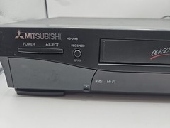 Mitsubishi ~ VCR Player HS-U446 ~ Hi-Fi 4-Head VHS Video FOR PARTS NO CABLES