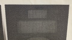 VINTAGE 1970s OEM Pair Klipsch Heresy 1 Black Speaker Grills Original Grilles