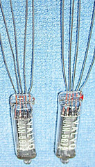 4 NOS VALVO JAN 5672 Subminiature Tubes – Audio Power Pentodes Made in Germany