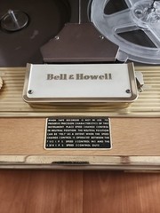 Vintage MCM BELL & Howell Music FESTIVAL TAPE RECORDER Model 300B Works