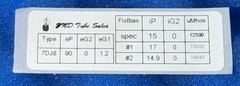 ONE Brimar PCC88 7DJ8 Tube / Amplitrex Tested +100% / In Box / Halo Getter