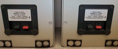 Realistic Tandy Minimus-11 Bookshelf Speaker Silver 50W 8-Ohm 40-2035A Japan