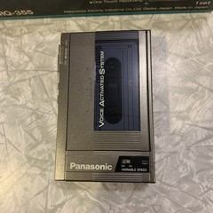 PANASONIC Cassette Recorder Voice Activated RQ-355A