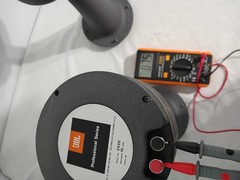PAIR JBL 2420 HORN DRIVERS NEW DIAPHRAMS WITH 2312 HORNS AND NEW 2308 LENSES