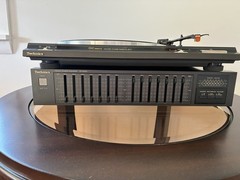 Technics Turntable And Equalizer