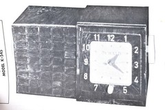Dewald K-545 Electric Clock Radio Receiver SAMS Photofact Service Manual 344-5