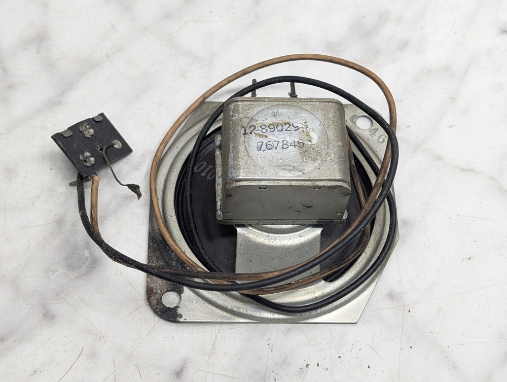 Vintage Speaker w Output Transformer 12-890291-1 767845 Tube Radio
