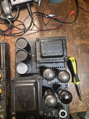 Pair Of Bogen MO-100a 100 Watt Monoblock Tube Amps, Untested, All Tubes Included