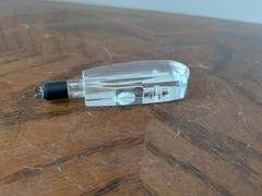 Clear Capehart Record Player Headshell