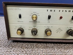 The Fisher Stereo Master Control Tube Amplifier Preamplifier Pre-Amp KX-200