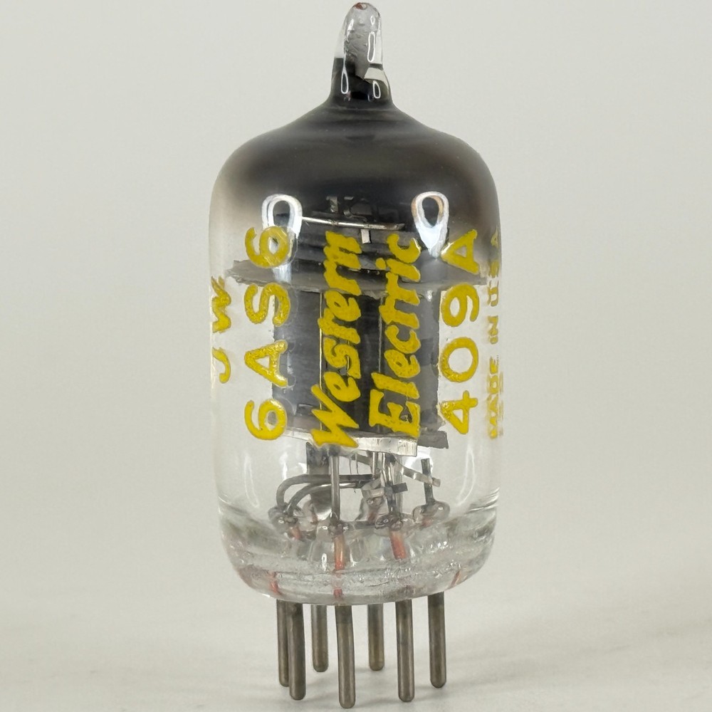 (1) Tested 1951 Western Electric JW 6AS6 409A Tube Code 139 Dual Control Pentode