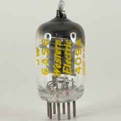 (1) Tested 1951 Western Electric JW 6AS6 409A Tube Code 139 Dual Control Pentode