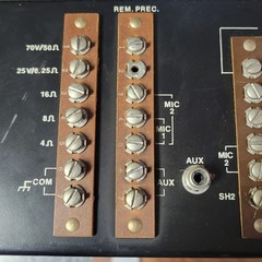 VINTAGE DUKANE 100 MOD 1A1400 100 WATT SOLIDSTATE PA AMPLIFIER Untested Parts