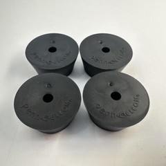 4 New FEET w/ hardware for Pioneer SX-880 RT-701 RT-707 Heavy-Duty Foot Parts