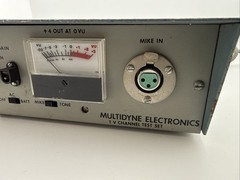 Vintage MultiDyne TS-1 TV Channel Test Set NTSC Color Bar Tone Generator