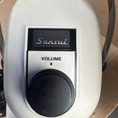Sansui SS-80 Stereo Headphones Vintage 1970s Tone & Volume Control 6.35mm