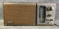 Sony ICF-9580W Bass Reflex System FM/AM 2 Band Radio