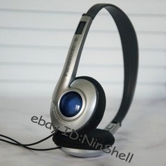 Rare Panasonic Classic Vintage stereo Headphones comfort fit -3.5mm jack Hot