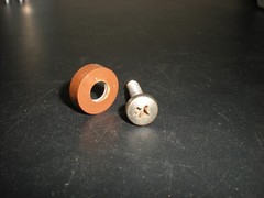 OEM Original Yamaha CR-2040 Stereo Receiver Wooden Cabinet 1 Mounting Screw Bolt
