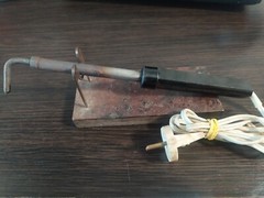 Soviet electric soldering iron. Working condition 1970-80 Made in USSR Vintage