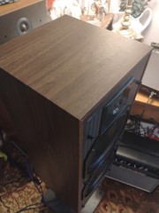 KEF C40 Vintage Speakers Walnut Finish Made In England Very Good Condition