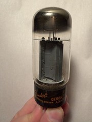 Fender Tube (x2) 6L6 GC – 023556 – AOO 28 – Clean, Untested