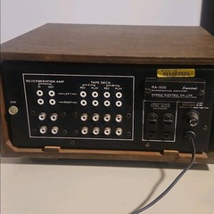 Sansui RA-500 Reverberation Amplifier Vintage Audio Unit Missing Knob Untested