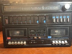 Vintage Realistic System 200 Model 13-1229 Dual Cassette Deck /Read Description