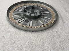 Vintage BIC 914c Turntable Platter with Rubber Mat Made In USA