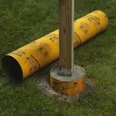 QUIK-TUBE 12 In. X 48 In. Building Form Tube
