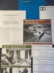 ✨Dolby – Noise Reduction✨- Original sales literature 1967 1972!!