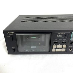 Aurex PC-X88AD Cassette Deck 3Head ADRES DolbyB VUMeter 1981 Japan Fully Works