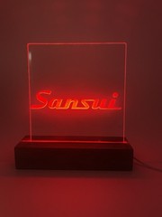 Sansui integrated Amplifier / Tube LED Sign
