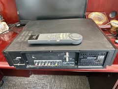 JVC HR-S7100U Super VHS SVHS Hi-Fi VCR+ w/ Remote, AV Cord, Remote Tested
