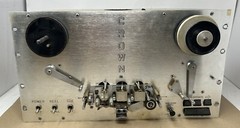 Early CROWN 800 SERIES CX-822 VINTAGE REEL TO REEL DECK PARTS REPAIR UNTESTED